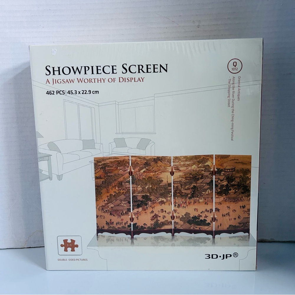 PINTOO Showpiece Screen 462 pcs plastic double-sided Jigsaw Puzzle 3D-JP